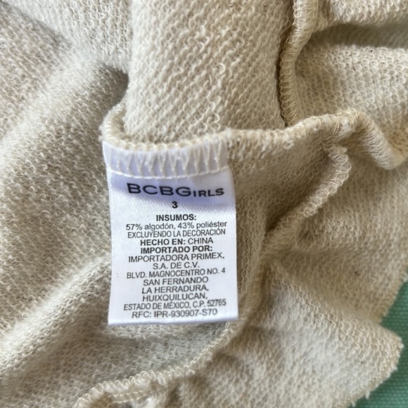 BCBGirls Wish On A Star Follow Your Heart Long Sleeve Graphic Shirt - Picture 6 of 9